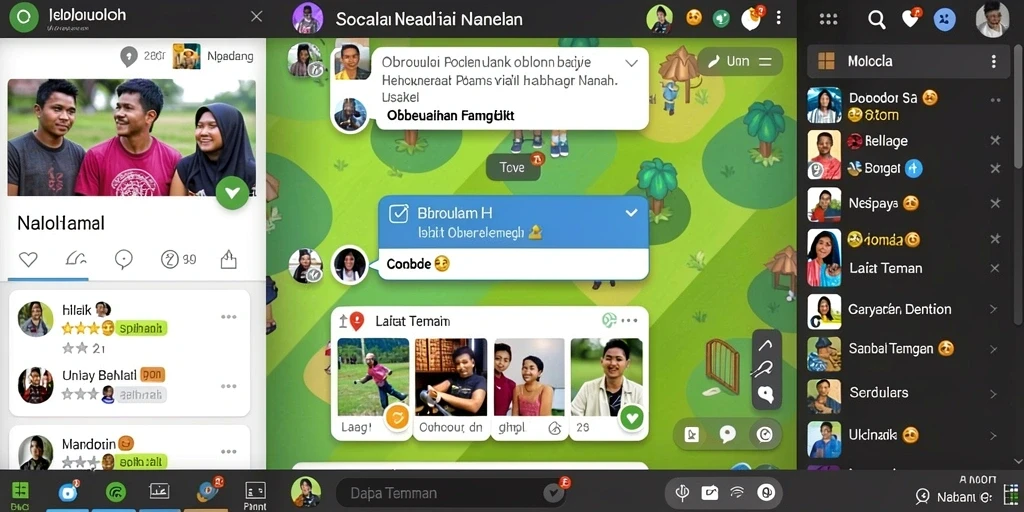 666j - Berbagai karakter unik yang bisa dimainkan.
